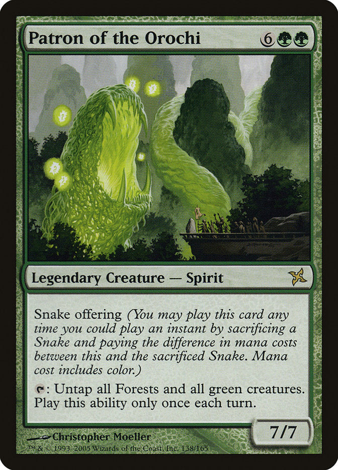 Patron of the Orochi 138 (Betrayers of Kamigawa)  - Foil | Good Games Adelaide SA