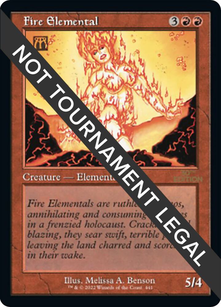 Fire Elemental Retro Frame 441 (30th Anniversary Edition)  | Good Games Adelaide SA