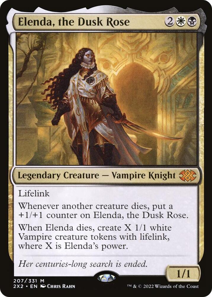 Elenda the Dusk Rose 207 (Double Masters 2022)  - Foil | Good Games Adelaide SA