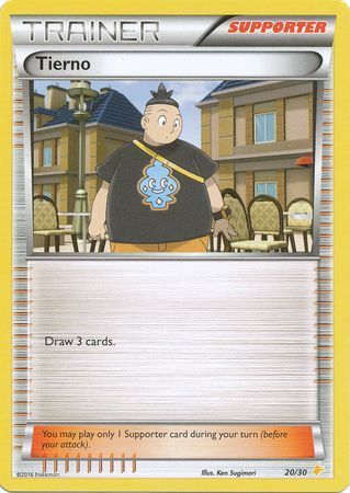 Tierno (20/30) [XY: Trainer Kit 3 - Pikachu Libre] | Good Games Adelaide SA