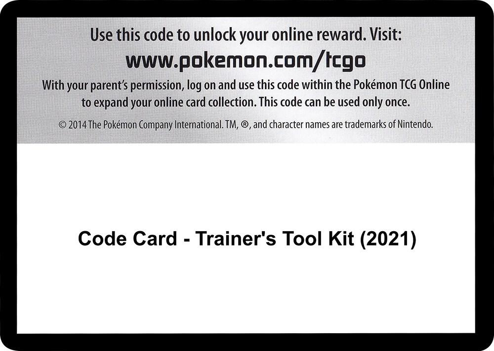 Code Card Trainers Tool Kit 2021  (Miscellaneous Cards & Products)  | Good Games Adelaide SA