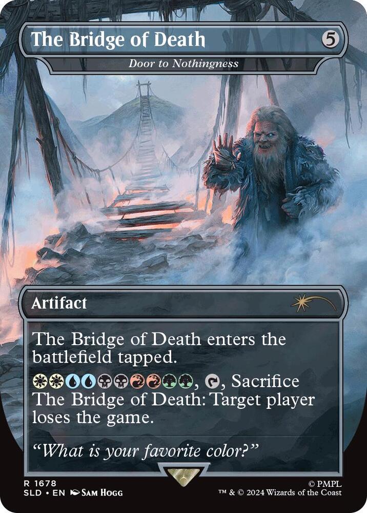 The Bridge of Death Door to Nothingness 1678 (Secret Lair Drop Series)  | Good Games Adelaide SA