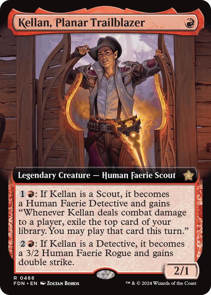 Kellan, Planar Trailblazer 466 (Foundations)  - Foil | Good Games Adelaide SA
