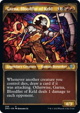 Garna Bloodfist of Keld Showcase 299 (Dominaria United)  | Good Games Adelaide SA