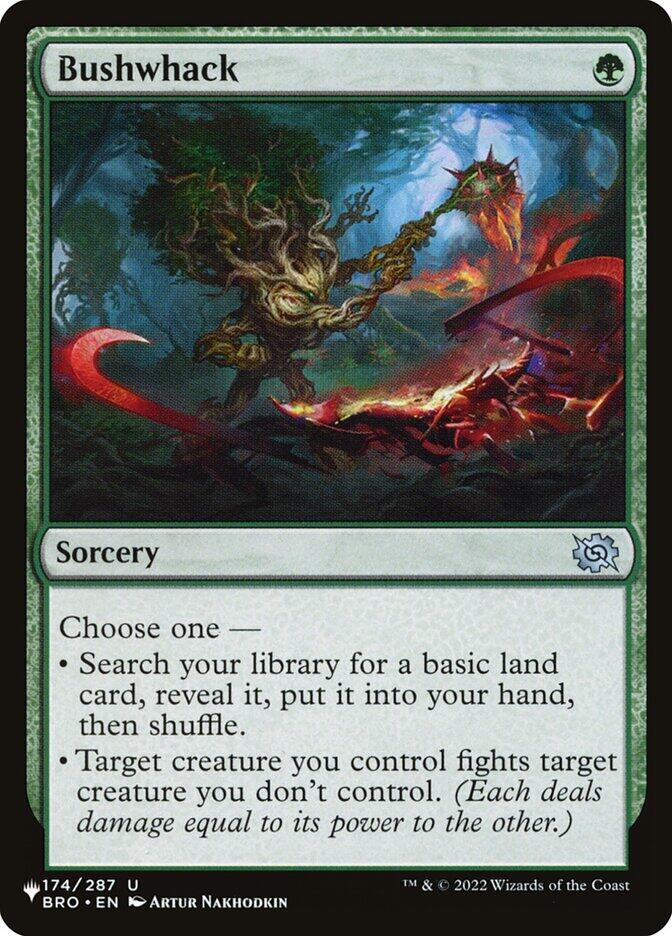 Bushwhack 174/012 (The List Reprints)  | Good Games Adelaide SA
