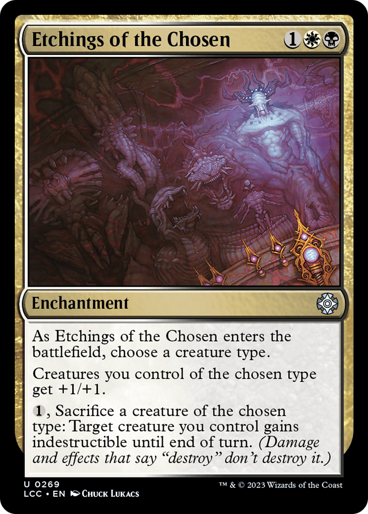 Etchings of the Chosen [The Lost Caverns of Ixalan Commander] | Good Games Adelaide SA