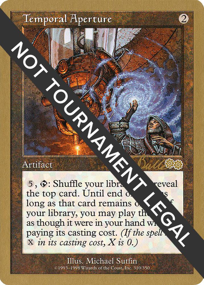 Temporal Aperture 1999 Kai Budde USG kb310/111 (World Championship Decks)  | Good Games Adelaide SA