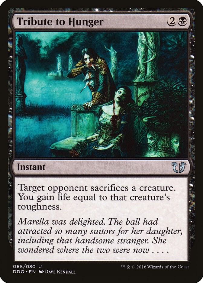 Tribute to Hunger 65 (Duel Decks: Blessed vs. Cursed)  | Good Games Adelaide SA