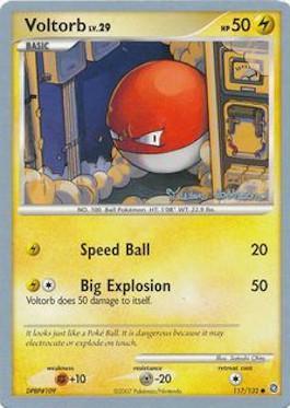 Voltorb LV.29 (117/132) (Intimidation - Tristan Robinson) [World Championships 2008] | Good Games Adelaide SA
