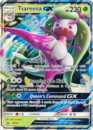 Tsareena GX (SM56) (Jumbo Card) [Sun & Moon: Black Star Promos] | Good Games Adelaide SA