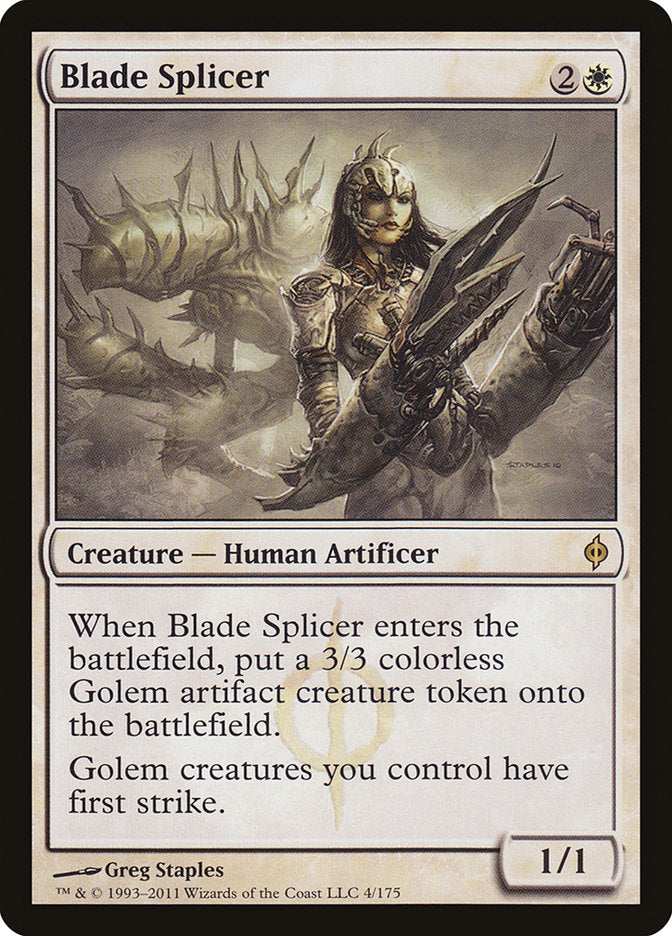 Blade Splicer [New Phyrexia] | Good Games Adelaide SA