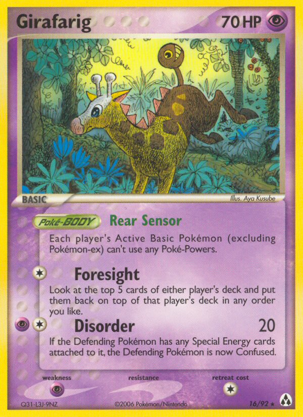 Girafarig (16/92) [EX: Legend Maker] | Good Games Adelaide SA