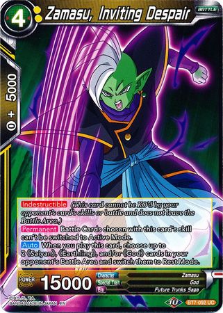 Zamasu, Inviting Despair [BT7-092] | Good Games Adelaide SA