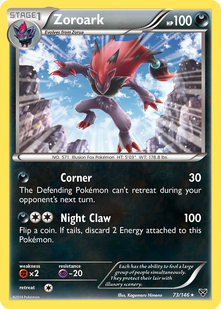 Zoroark (73/146) [XY: Base Set] | Good Games Adelaide SA