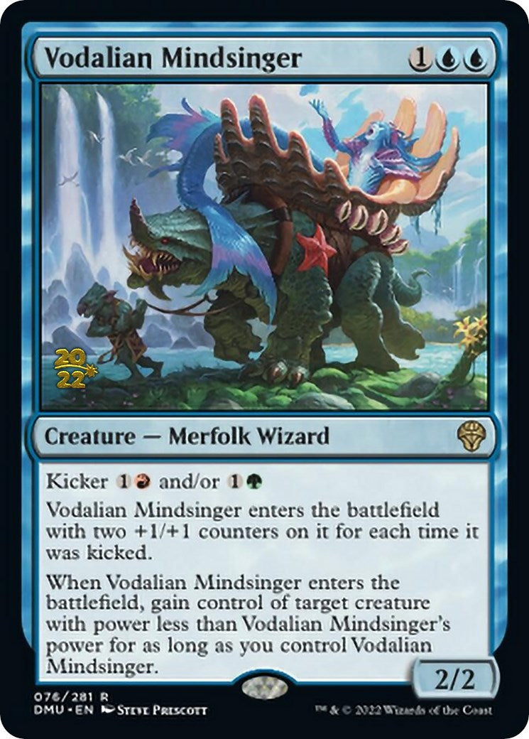 Vodalian Mindsinger [Dominaria United Prerelease Promos] | Good Games Adelaide SA