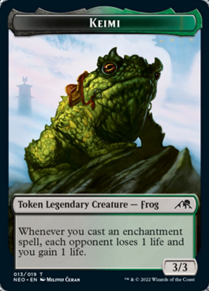 Keimi Token [Kamigawa: Neon Dynasty Tokens] | Good Games Adelaide SA