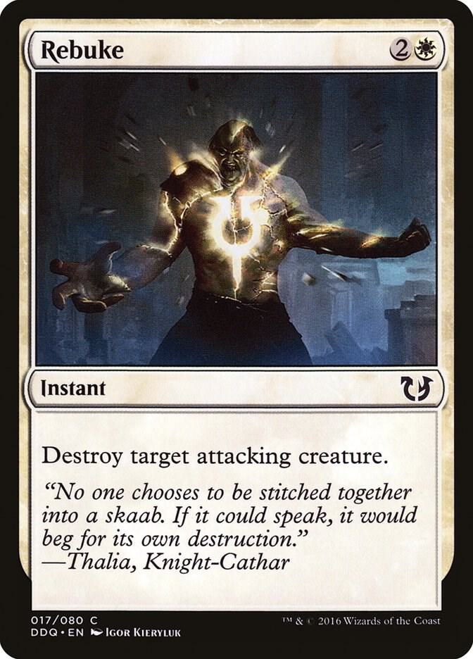 Rebuke 17 (Duel Decks: Blessed vs. Cursed)  | Good Games Adelaide SA