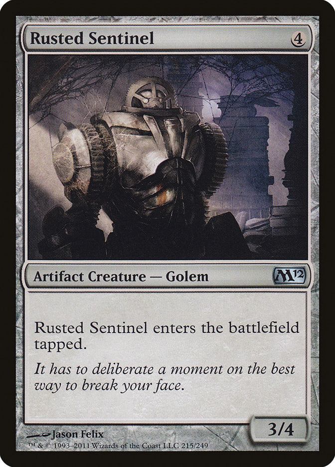 Rusted Sentinel 215 (Magic 2012 (M12))  | Good Games Adelaide SA