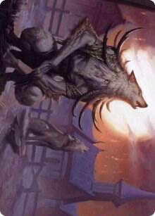 Lord of the Ulvenwald Art Card 64 (Art Series: Innistrad: Midnight Hunt)  | Good Games Adelaide SA