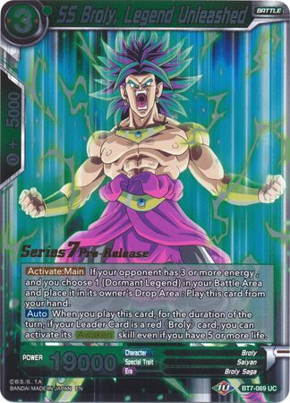 SS Broly, Legend Unleashed (Assault of the Saiyans) [BT7-069_PR] | Good Games Adelaide SA