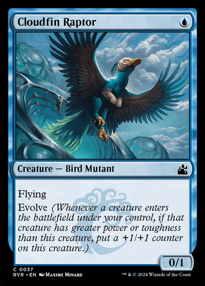 Cloudfin Raptor 37 (Ravnica Remastered)  - Foil | Good Games Adelaide SA