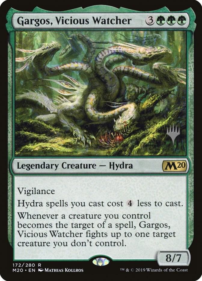 Gargos Vicious Watcher 172 (Promo Pack: Core Set 2020)  - Foil | Good Games Adelaide SA