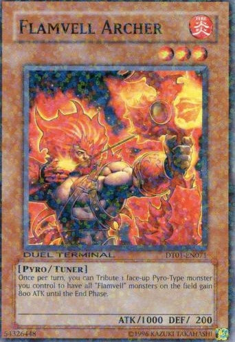 Flamvell Archer [DT01-EN071] Common | Good Games Adelaide SA