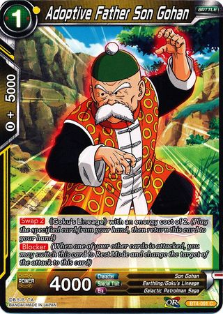 Adoptive Father Son Gohan [BT4-091] | Good Games Adelaide SA