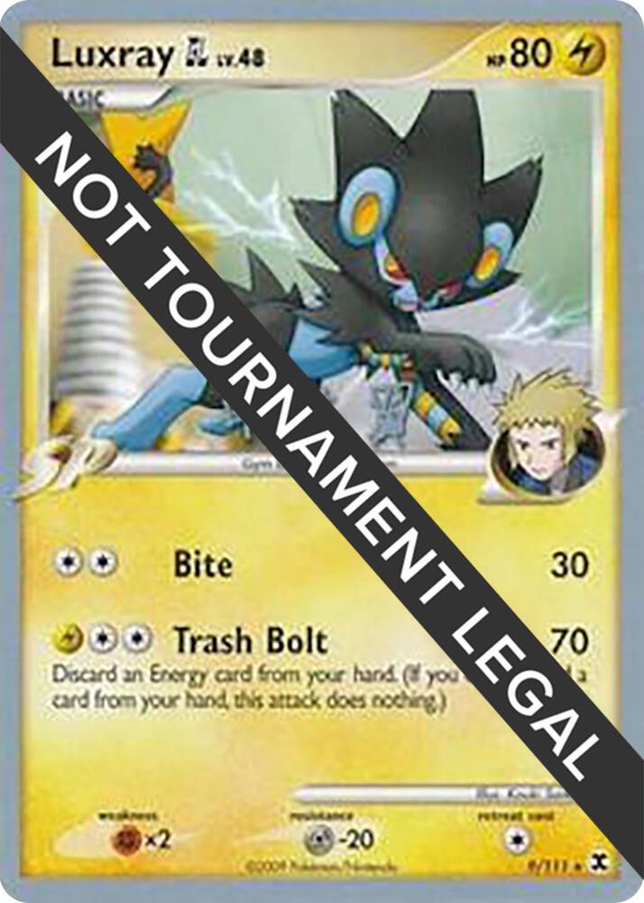 Luxray GL 2009 Tsubasa Nakamura 9/111 (World Championship Decks)  | Good Games Adelaide SA