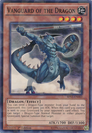 Vanguard of the Dragon [BP03-EN060] Shatterfoil Rare | Good Games Adelaide SA