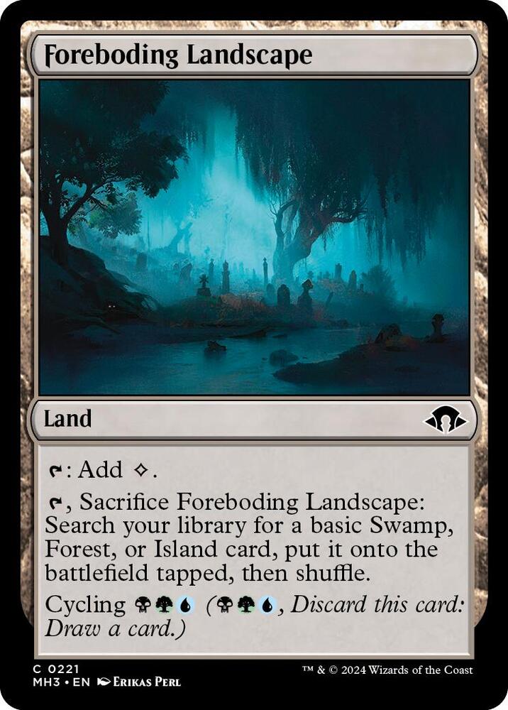 Foreboding Landscape 221 (Modern Horizons 3)  | Good Games Adelaide SA