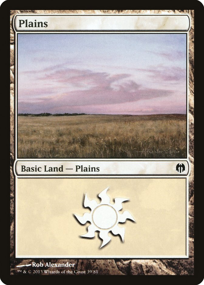 Plains (39) [Duel Decks: Heroes vs. Monsters] | Good Games Adelaide SA