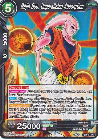 Majin Buu, Unparalleled Absorption [BT9-078] | Good Games Adelaide SA