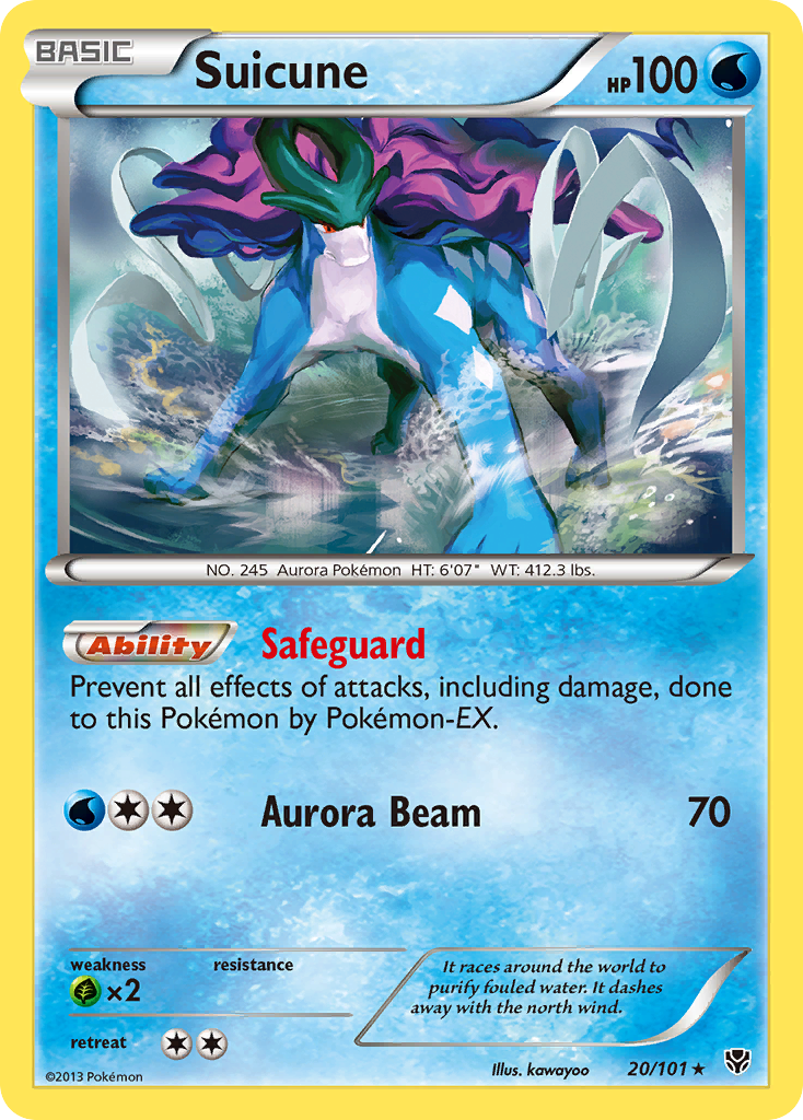Suicune (20/101) [Black & White: Plasma Blast] | Good Games Adelaide SA