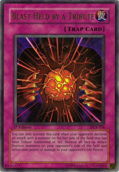 Blast Held by a Tribute [DCR-104] Ultra Rare | Good Games Adelaide SA