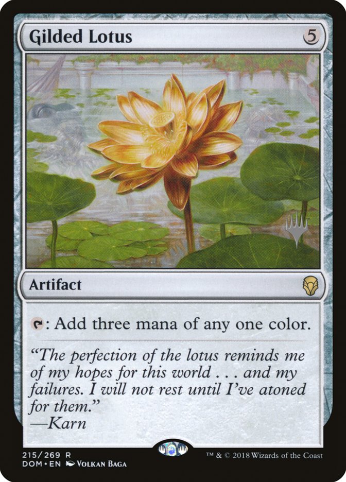 Gilded Lotus [Dominaria Promos] | Good Games Adelaide SA