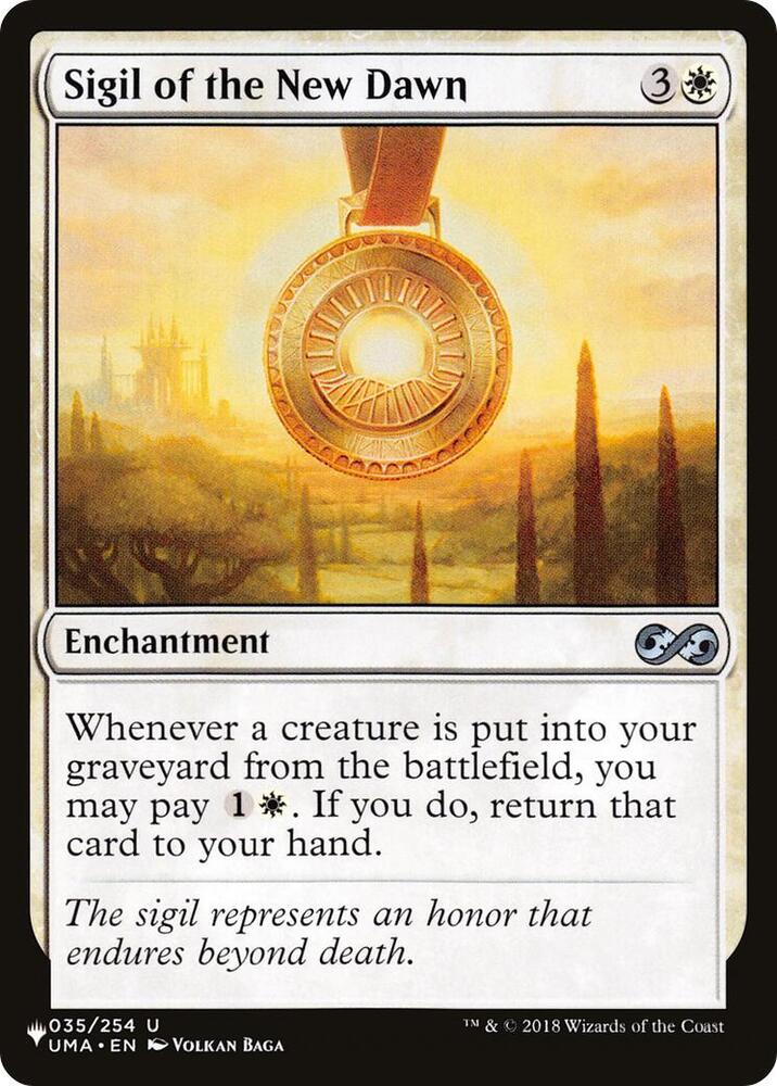 Sigil of the New Dawn 035/254 (The List Reprints)  | Good Games Adelaide SA