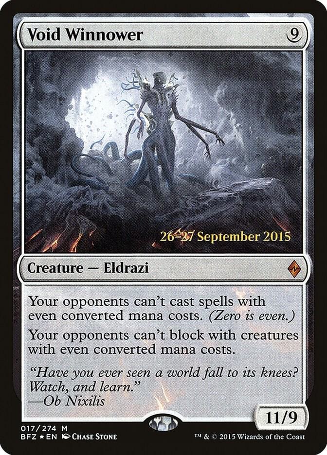 Void Winnower 17 (Prerelease Cards)  - Foil | Good Games Adelaide SA