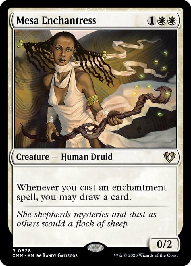 Mesa Enchantress 828 (Commander Masters)  | Good Games Adelaide SA
