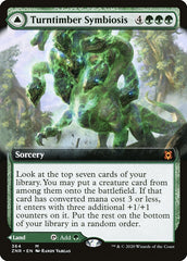 Turntimber Symbiosis // Turntimber, Serpentine Wood (Extended Art) [Zendikar Rising] | Good Games Adelaide SA