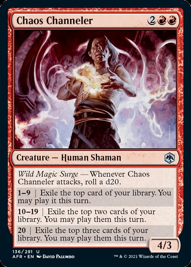 Chaos Channeler [Dungeons & Dragons: Adventures in the Forgotten Realms] | Good Games Adelaide SA