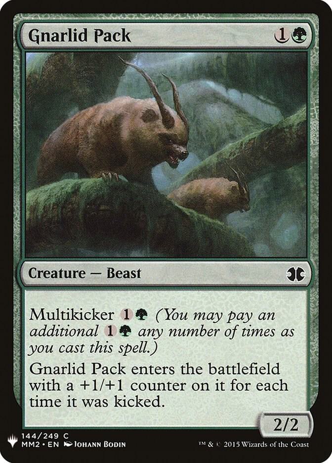 Gnarlid Pack 144 (The List Reprints)  | Good Games Adelaide SA