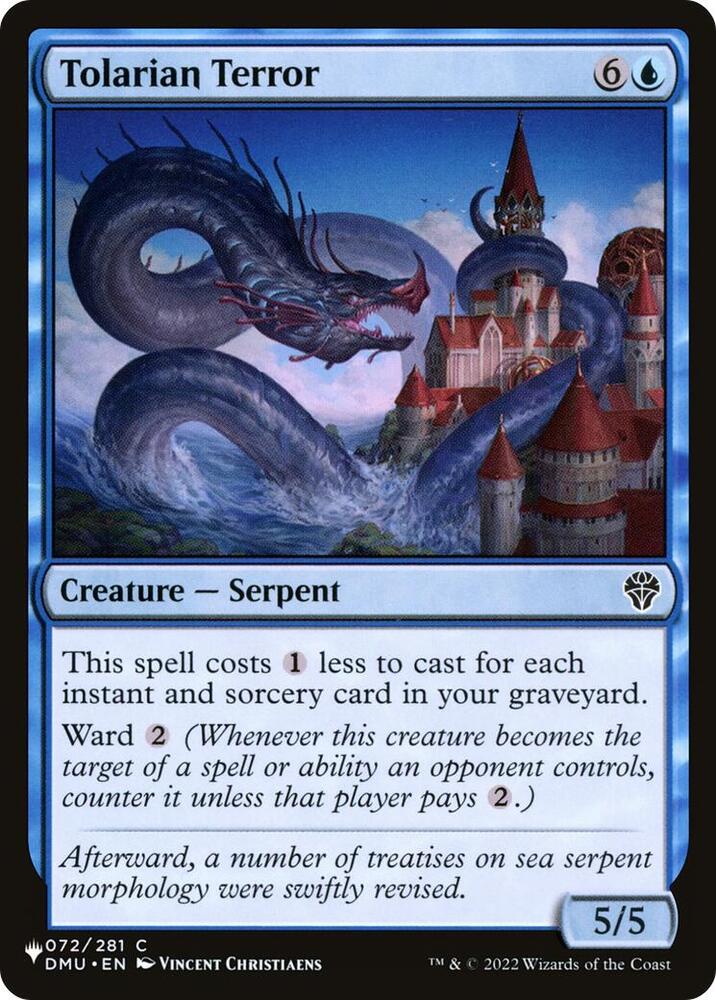 Tolarian Terror 072/281 (The List Reprints)  | Good Games Adelaide SA