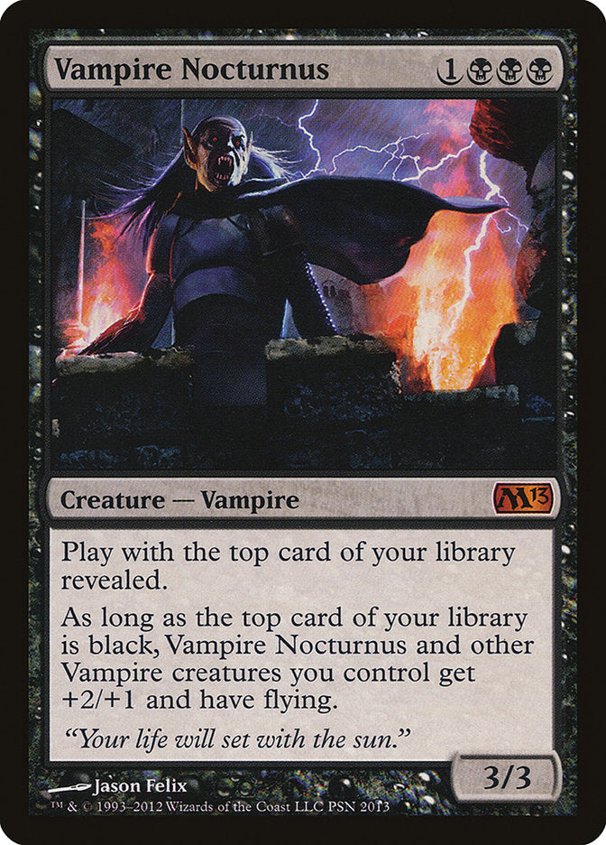 Vampire Nocturnus [Duels of the Planeswalkers Promos 2012] | Good Games Adelaide SA