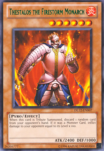 Thestalos the Firestorm Monarch (Green) [DL12-EN007] Rare | Good Games Adelaide SA