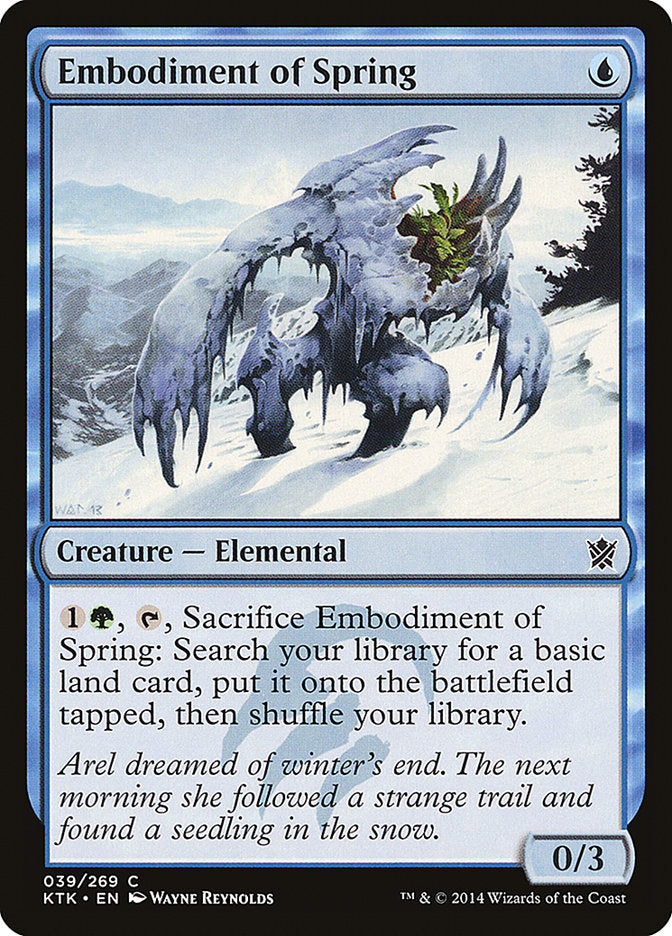 Embodiment of Spring 39 (Khans of Tarkir)  | Good Games Adelaide SA