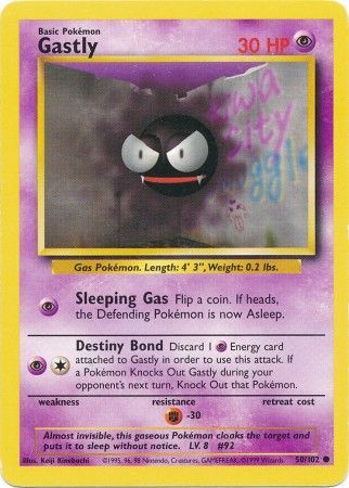 Gastly (50/102) [Base Set Unlimited] | Good Games Adelaide SA