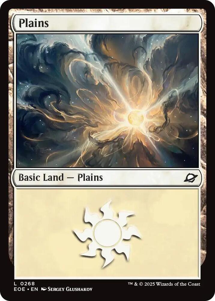 Plains 268 (Edge of Eternities)  - Foil | Good Games Adelaide SA