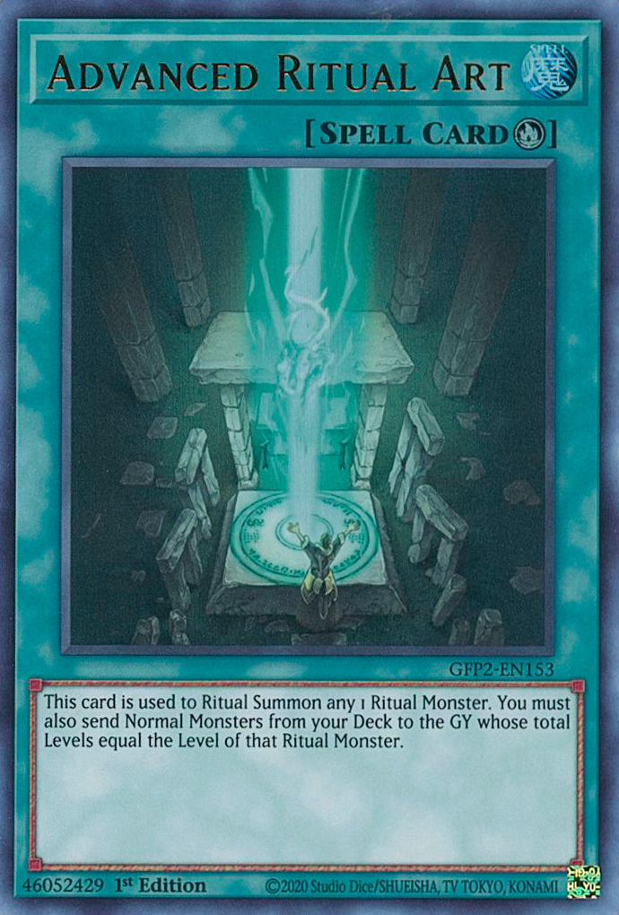 Advanced Ritual Art [GFP2-EN153] Ultra Rare | Good Games Adelaide SA