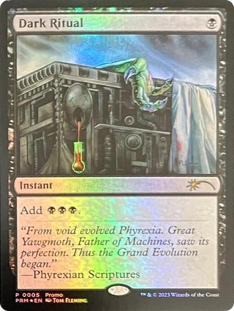 Dark Ritual Graphic Novel Insert 5 (Media Promos)  - Foil | Good Games Adelaide SA